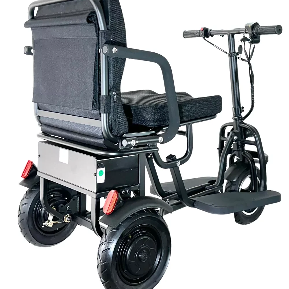 Triciclo eléctrico plegable CAREWAY Fold Max Power (48V 15Ah Doble Motor)(4)