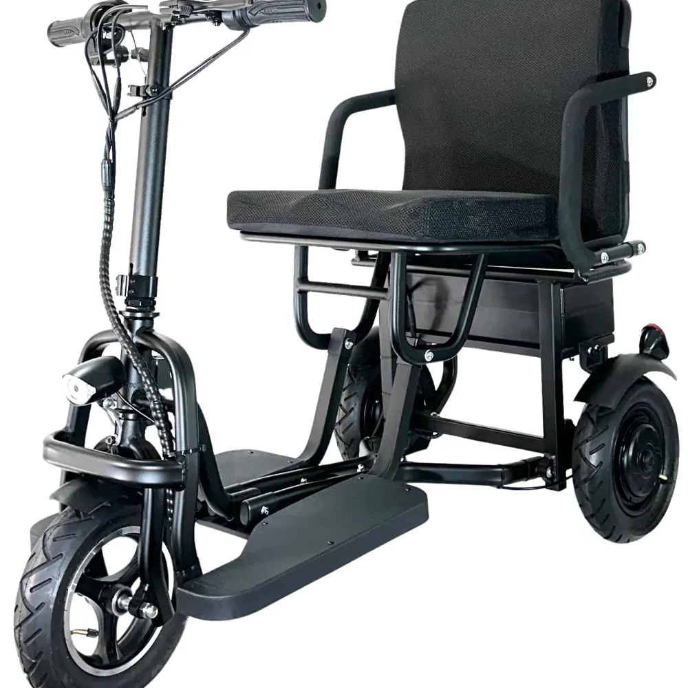 Triciclo eléctrico plegable CAREWAY Fold Max Power (48V 15Ah Doble Motor)(8)